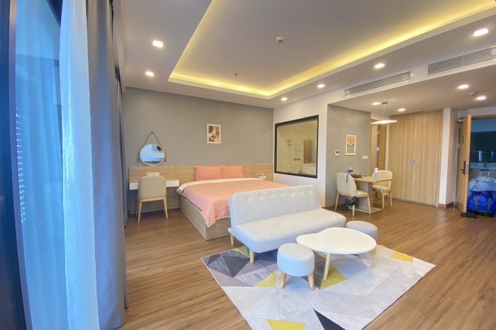 FLC Sea Tower Quy Nhơn căn hộ studio 1 Bed Room ( King bed 1m8)