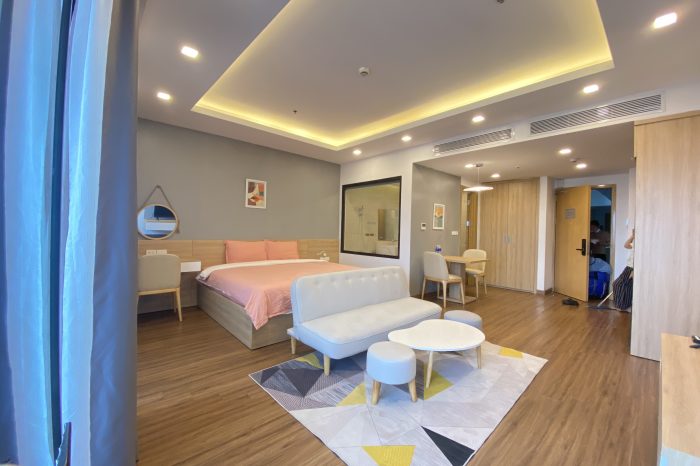 FLC Sea Tower Quy Nhơn căn hộ studio 1 Bed Room ( King bed 1m8)