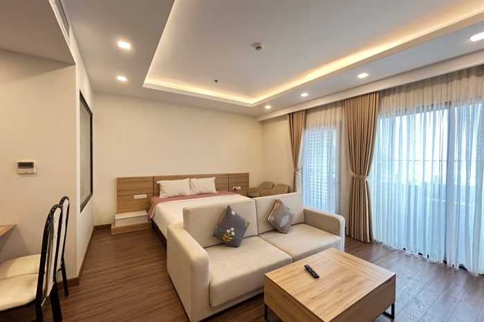 FLC Sea Tower Quy Nhơn căn hộ studio 1 Bed Room ( King bed 1m8)