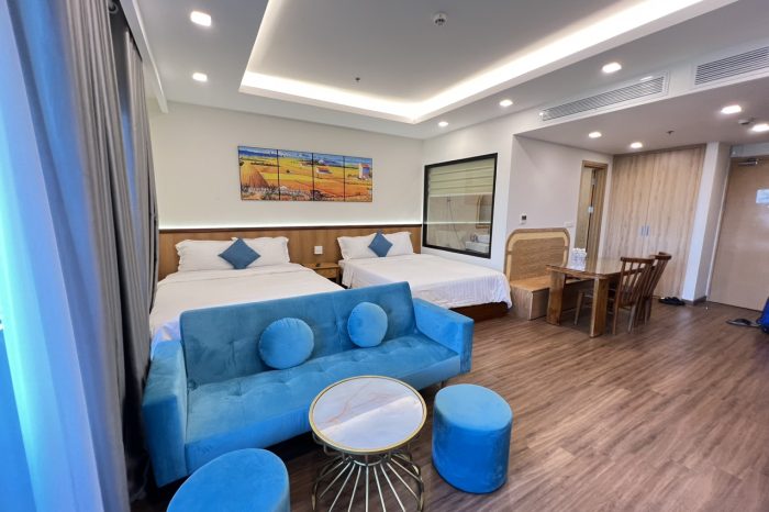 FLC Sea Tower Quy Nhơn Căn Hộ Studio Twins Beds