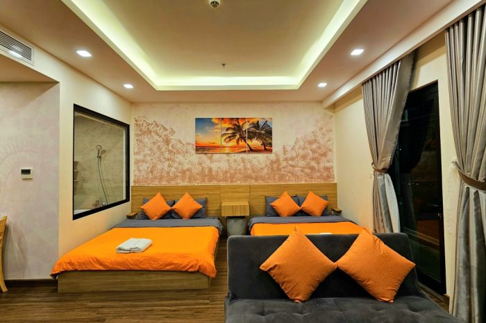 FLC Sea Tower Quy Nhơn Căn Hộ Studio Twins Beds