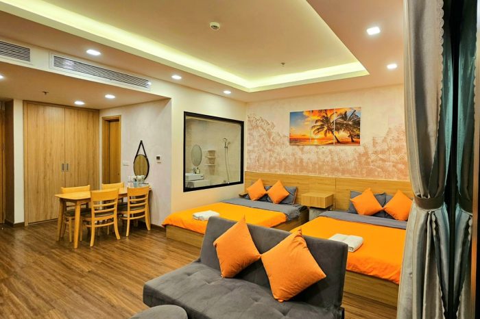 FLC Sea Tower Quy Nhơn Căn Hộ Studio Twins Beds