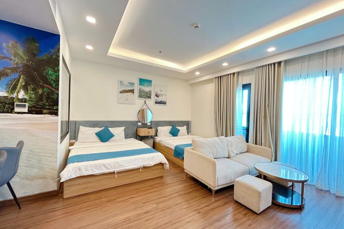 FLC Sea Tower Quy Nhơn Căn Hộ Studio Twins Beds
